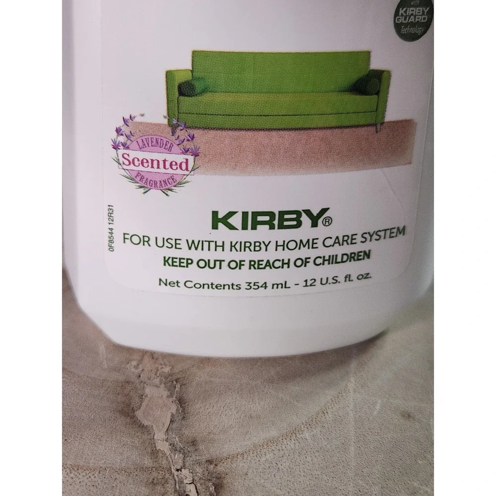 Kirby Carpet Shampoo 12 Ounces Scented Lavender Dry‎ Foam by Kirby Home Care USA